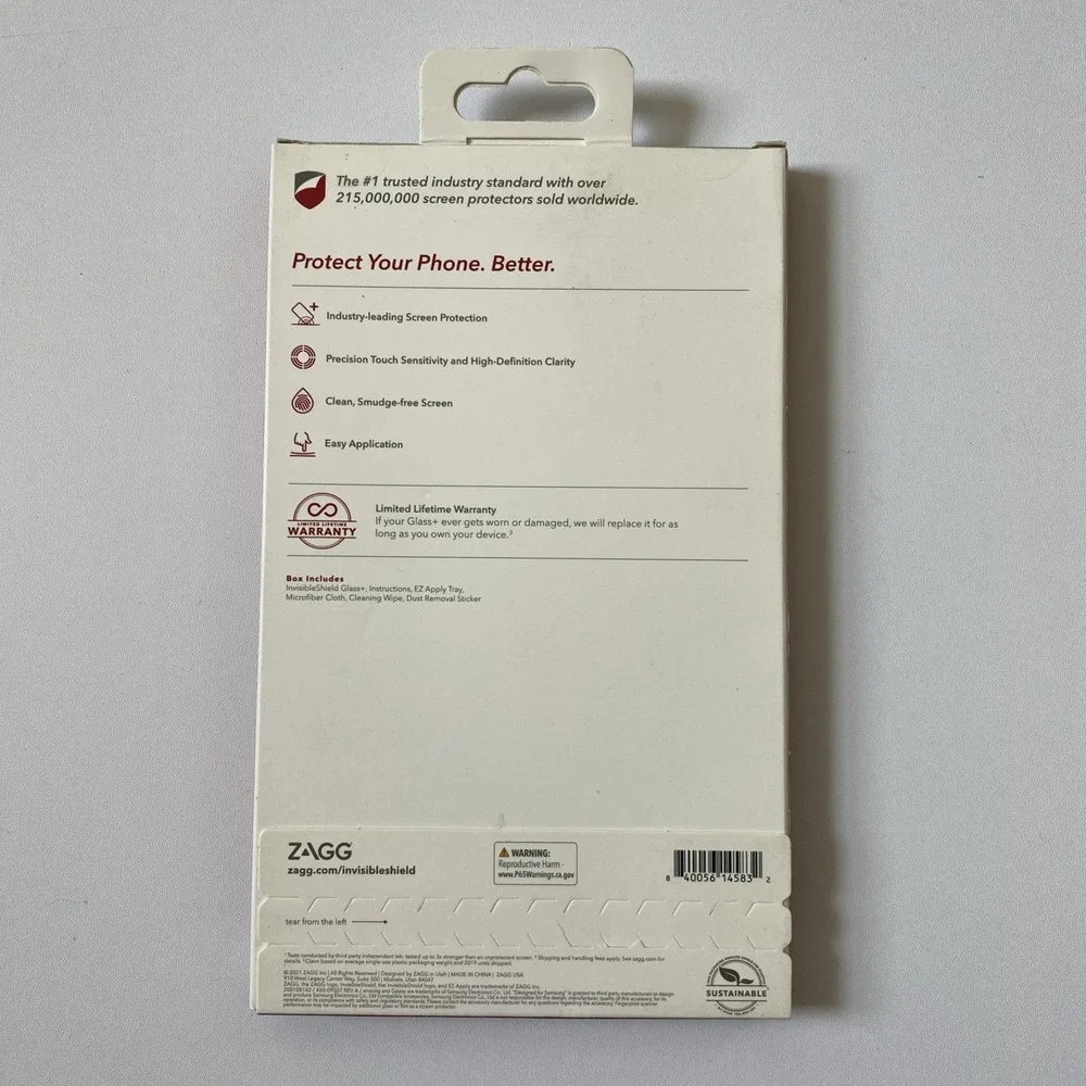 ZAGG- InvisibleShield (Glass+) Screen‎ Protector for Samsung Galaxy A12